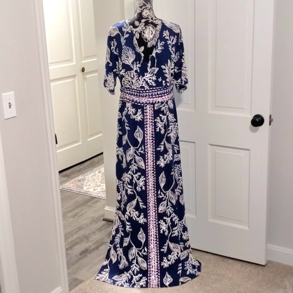 🆕️ 💙HTF Lilly Pulitzer💙 - Parigi Boat Neck Maxi Dress - Picture 2 of 16